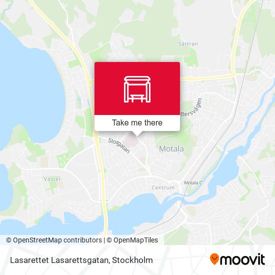 Lasarettet Lasarettsgatan map