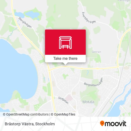Bråstorp Västra map