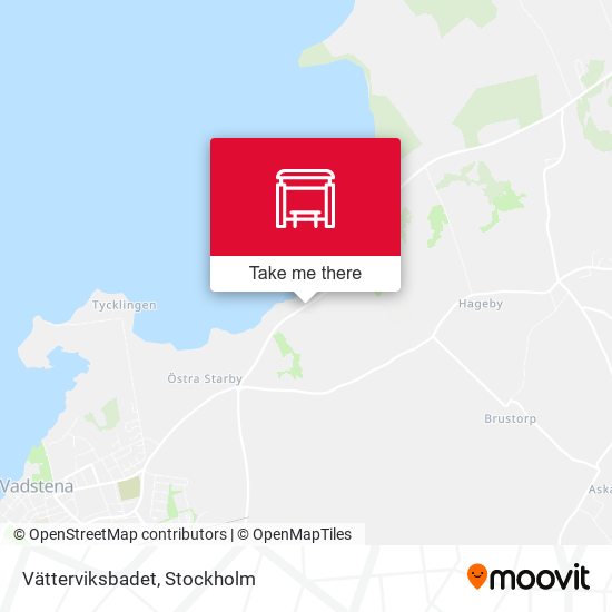 Vätterviksbadet map