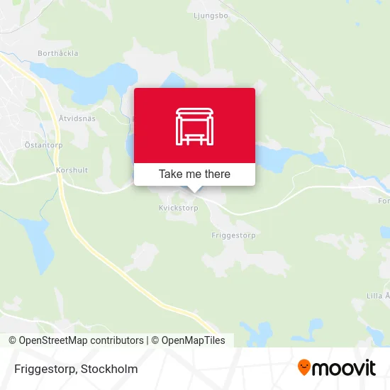 Friggestorp map