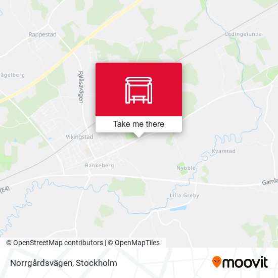 Norrgårdsvägen map