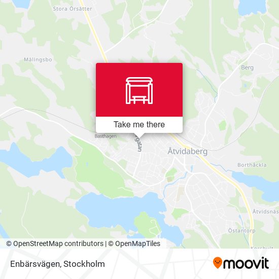 Enbärsvägen map