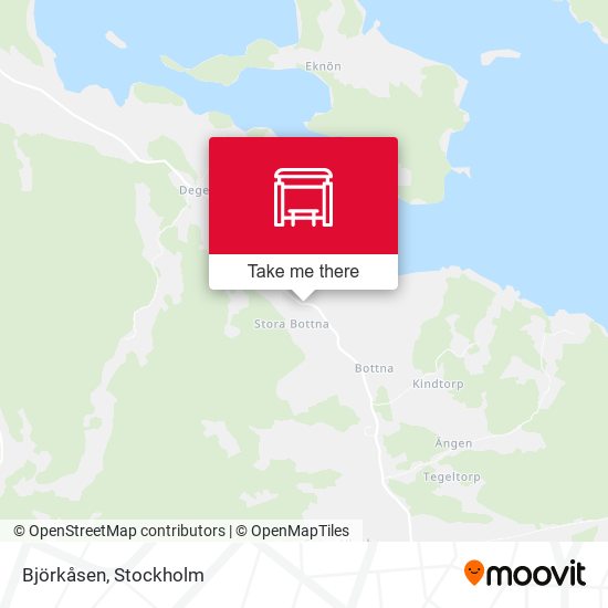 Björkåsen map
