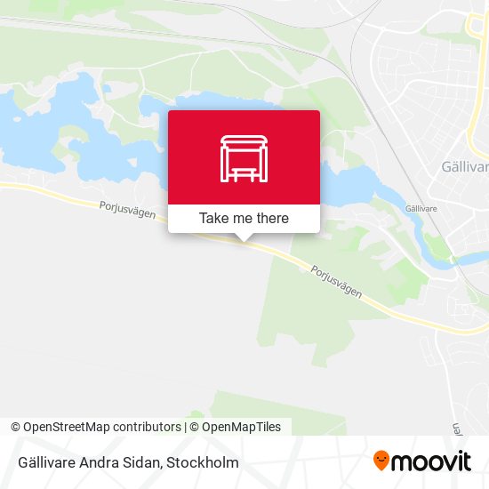 Gällivare Andra Sidan map