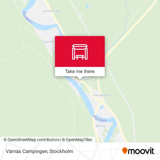 Värnäs Campingen map