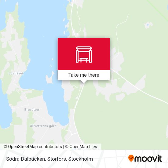 Södra Dalbäcken, Storfors map