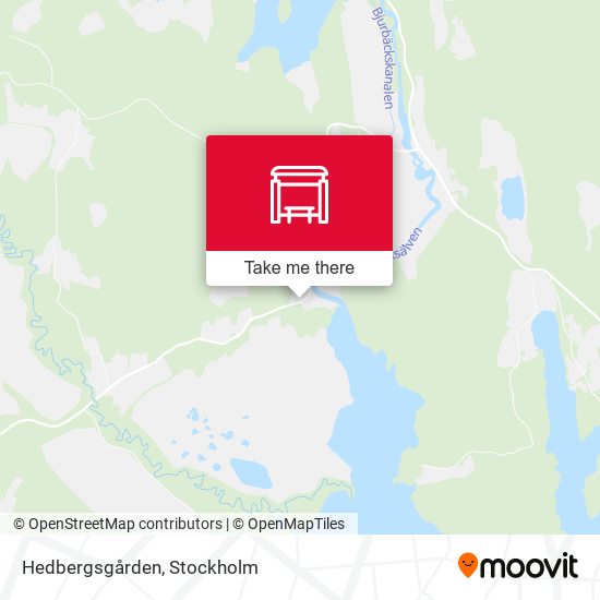 Hedbergsgården map