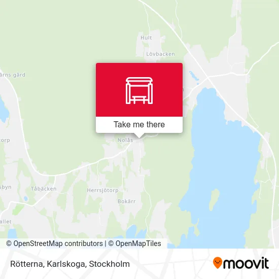 Rötterna, Karlskoga map