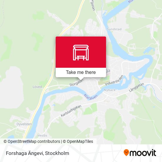 Forshaga Ängevi map