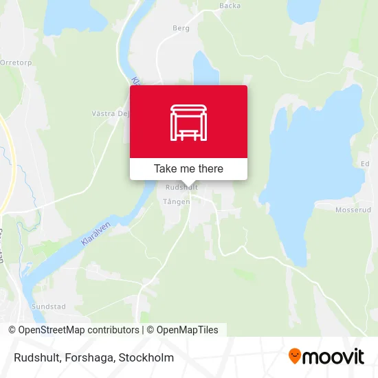 Rudshult, Forshaga map