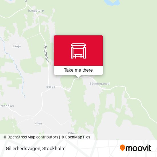 Gillerhedsvägen map