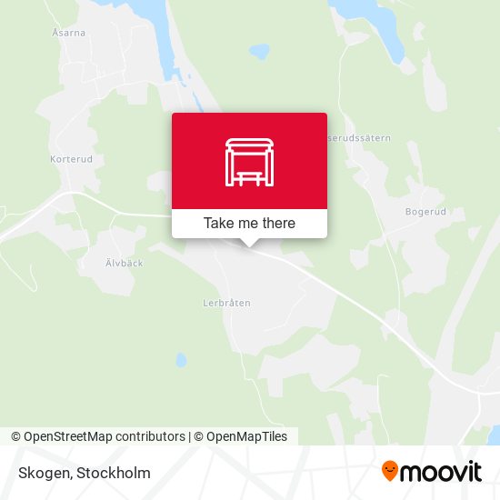 Skogen map