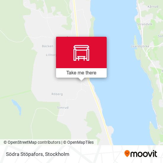 Södra Stöpafors map