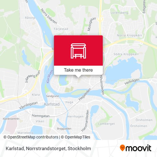 Karlstad, Norrstrandstorget map