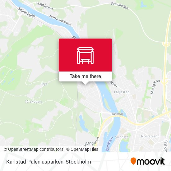 Karlstad Paleniusparken map