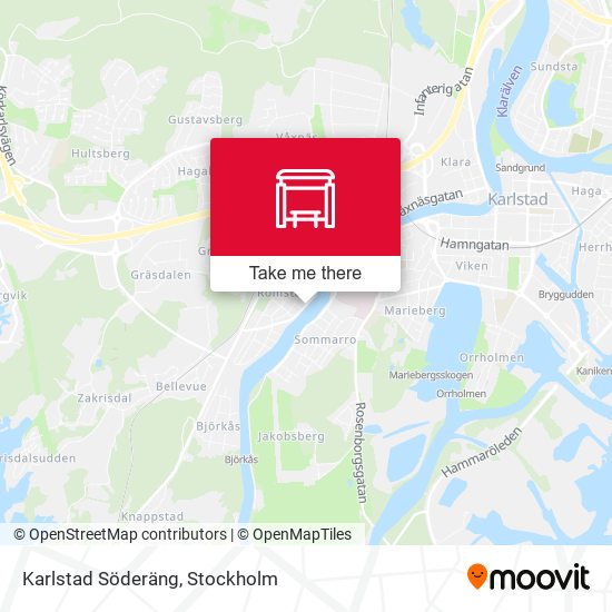 Karlstad Söderäng map