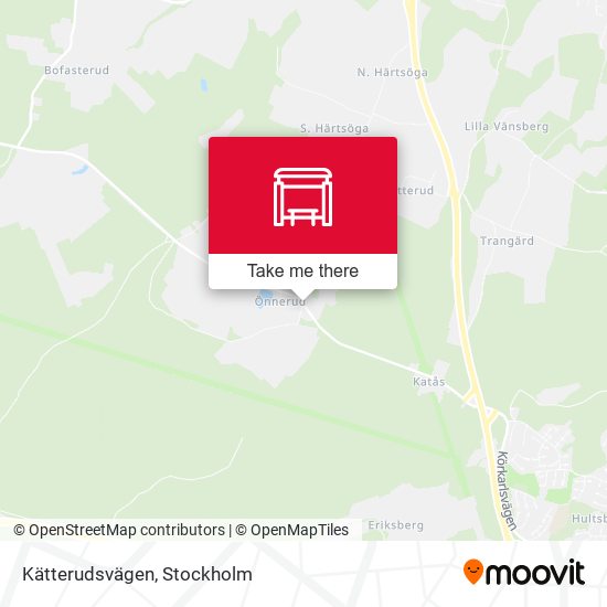 Kätterudsvägen map