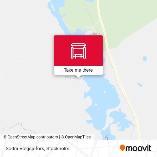 Södra Volgsjöfors map