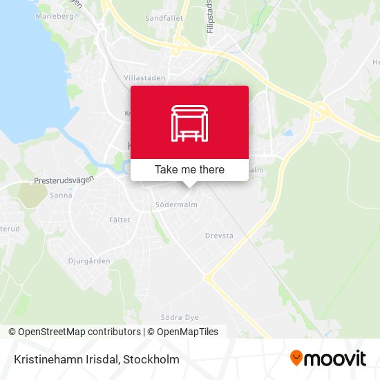 Kristinehamn Irisdal map