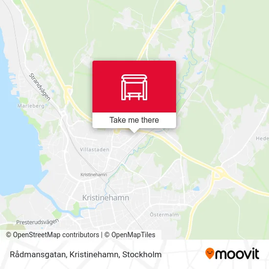 Rådmansgatan, Kristinehamn map