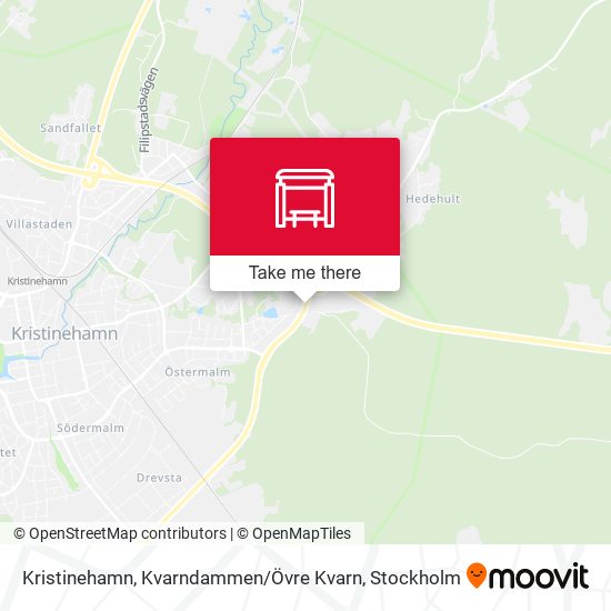Kristinehamn, Kvarndammen / Övre Kvarn map