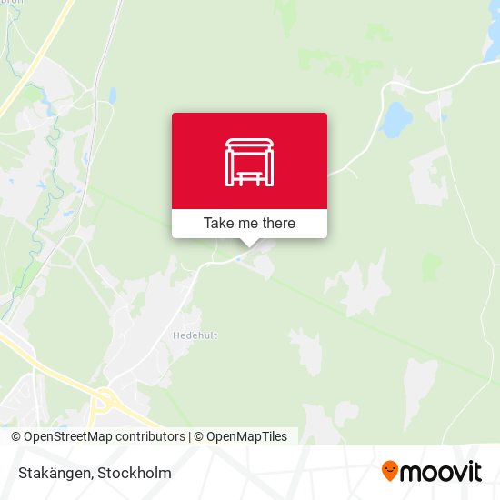 Stakängen map