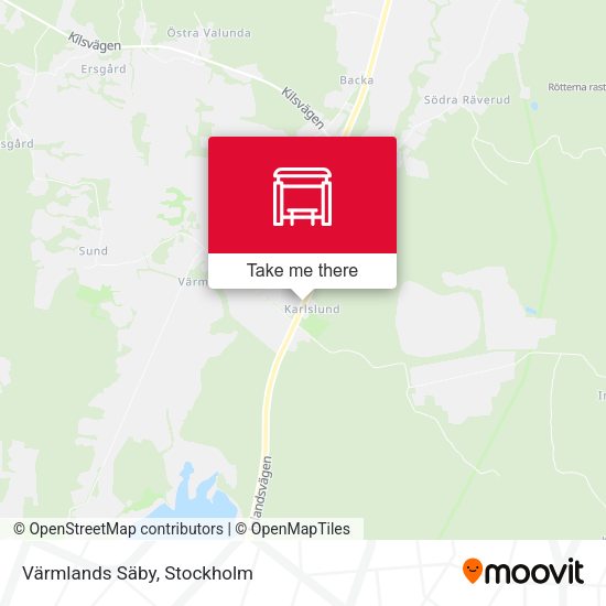 Värmlands Säby map