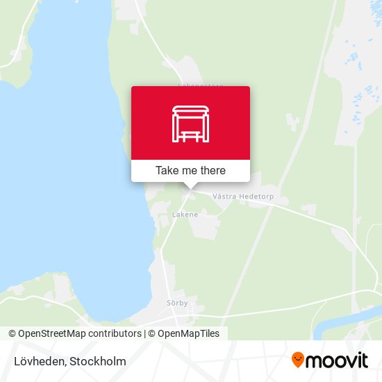 Lövheden map