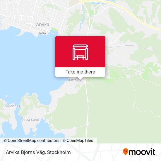 Arvika Björns Väg map