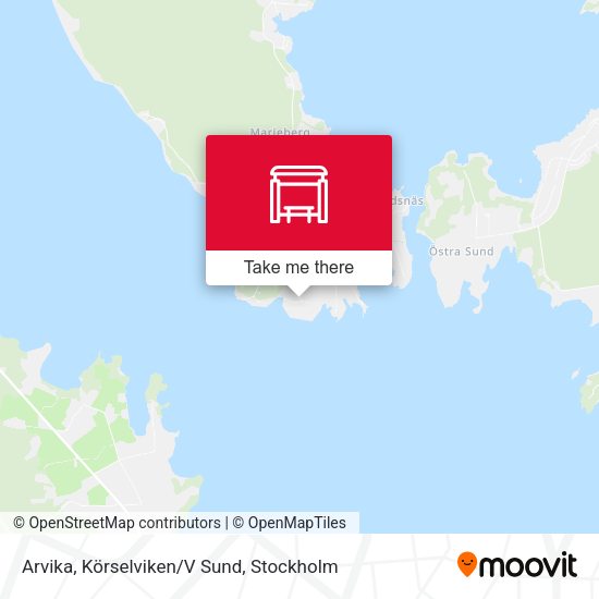 Arvika, Körselviken/V Sund map