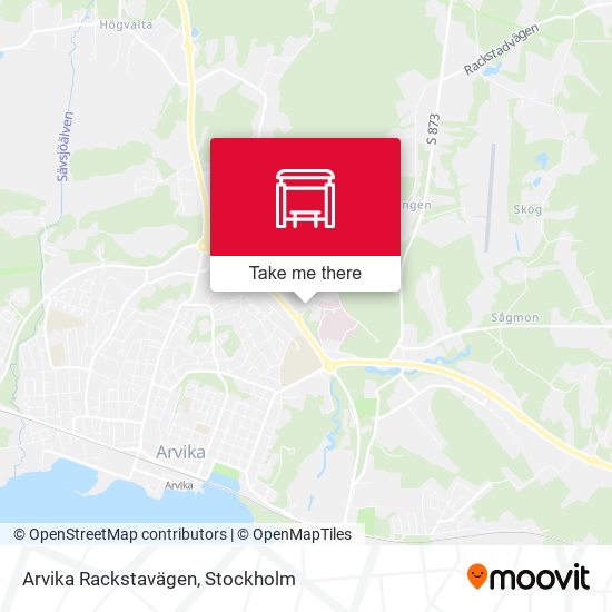 Arvika Rackstavägen map