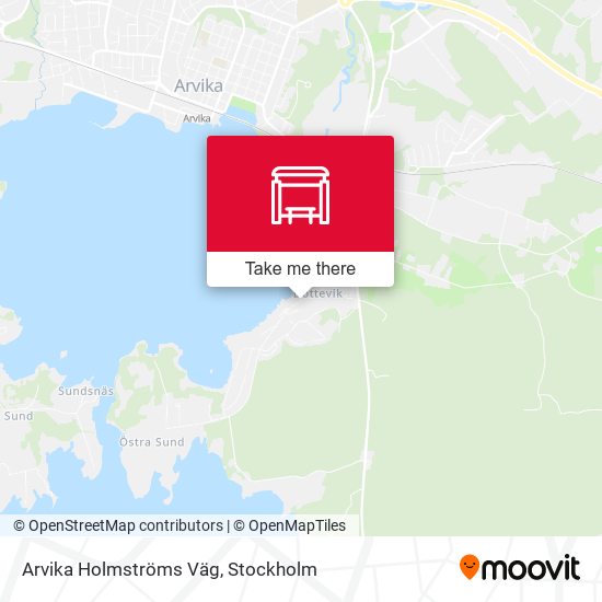 Arvika Holmströms Väg map
