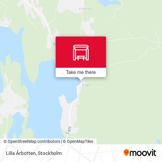 Lilla Årbotten map