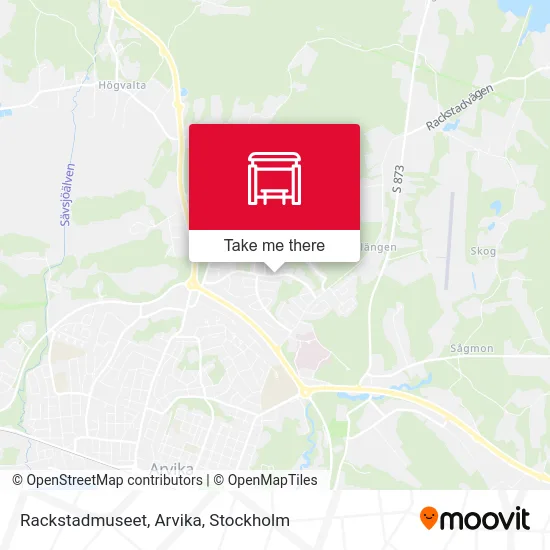 Rackstadmuseet, Arvika map