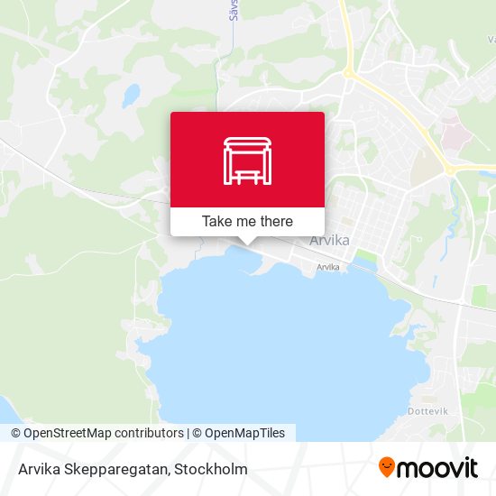 Arvika Skepparegatan map