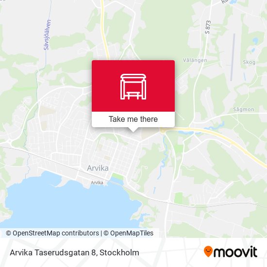 Arvika Taserudsgatan 8 map