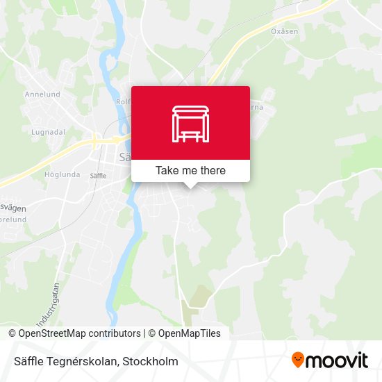 Säffle Tegnérskolan map