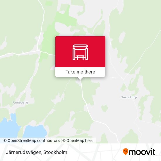 Järnerudsvägen map