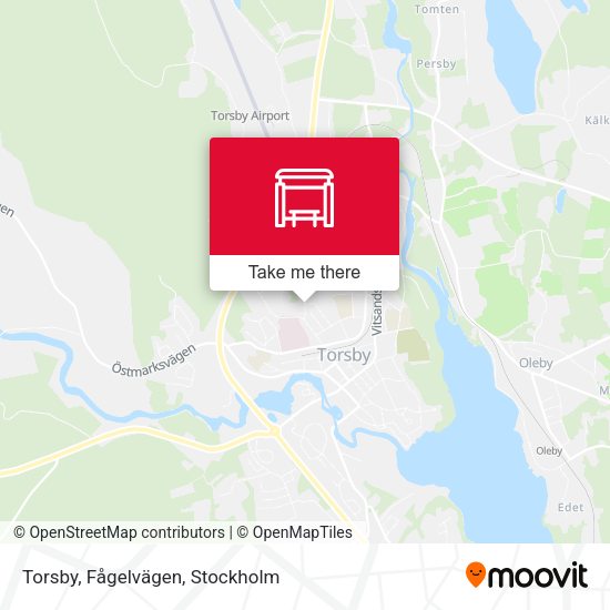 Torsby, Fågelvägen map