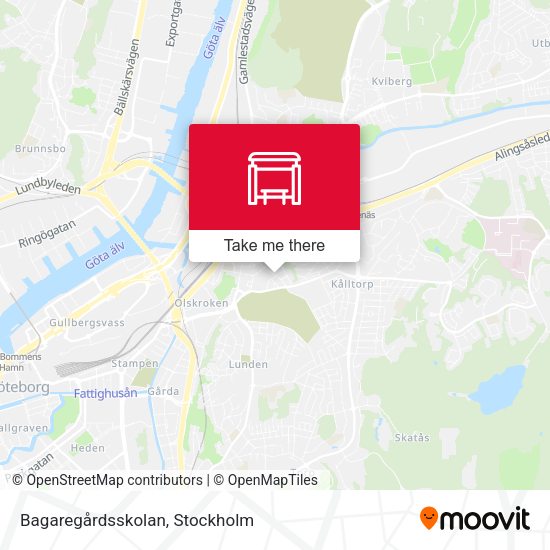 Bagaregårdsskolan map