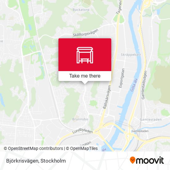 Björkrisvägen map