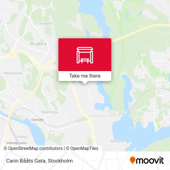 Carin Bååts Gata map