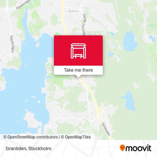 Granliden map