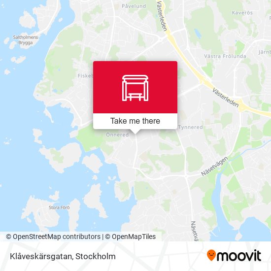 Klåveskärsgatan map