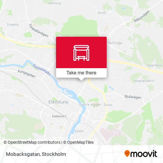 Mobacksgatan map