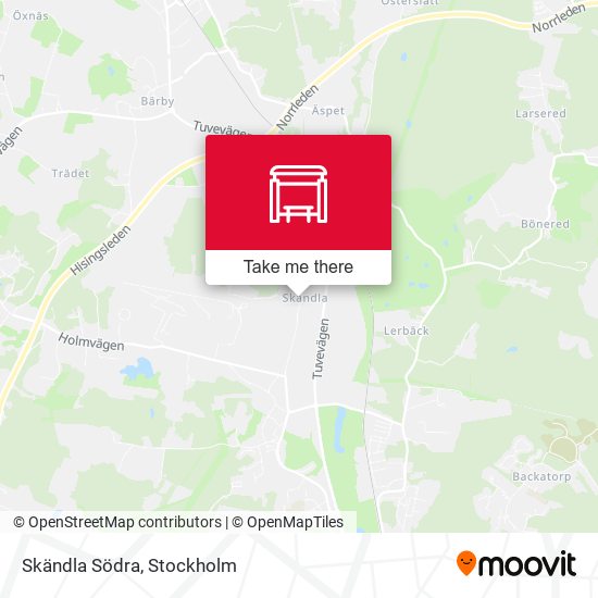 Skändla Södra map