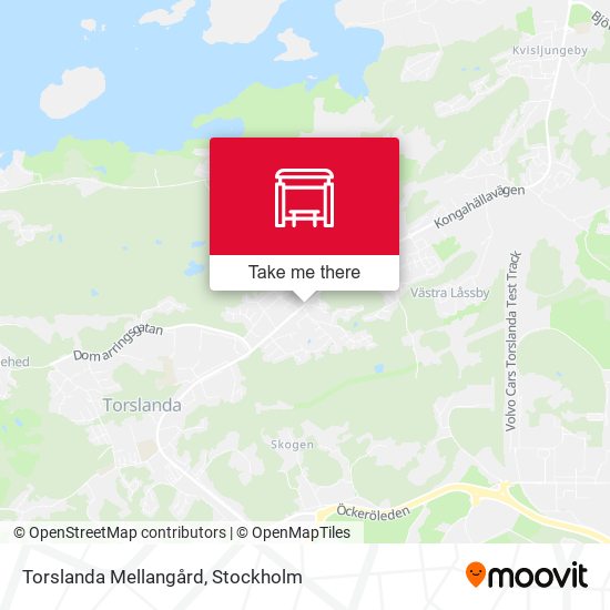 Torslanda Mellangård map