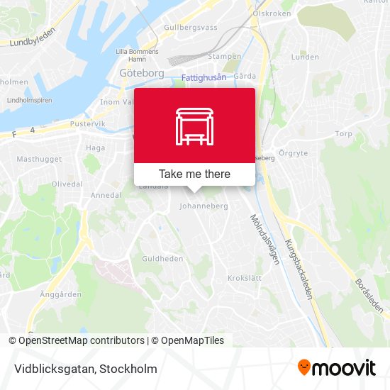 Vidblicksgatan map