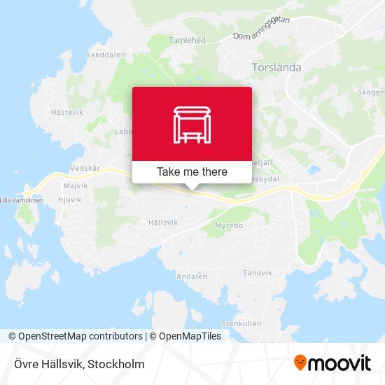 Övre Hällsvik map