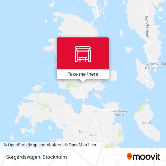 Sörgårdsvägen map